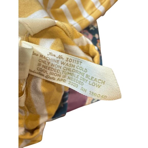 Matilda Jane Wonderment Time for Fun Tunic Top Size 2 Yellow Stripe Clock Print - Picture 6 of 11